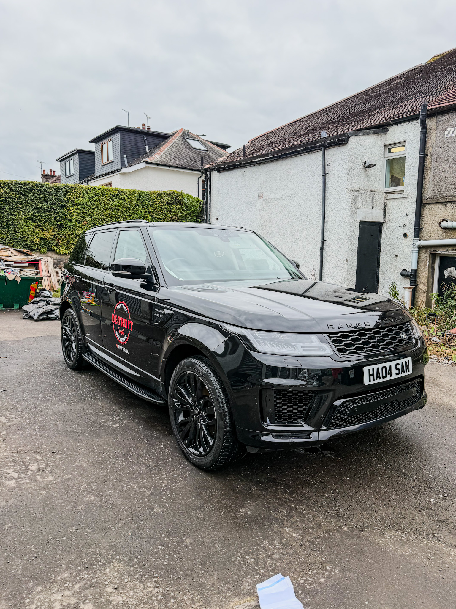 Car interior after detailing in Glasgow