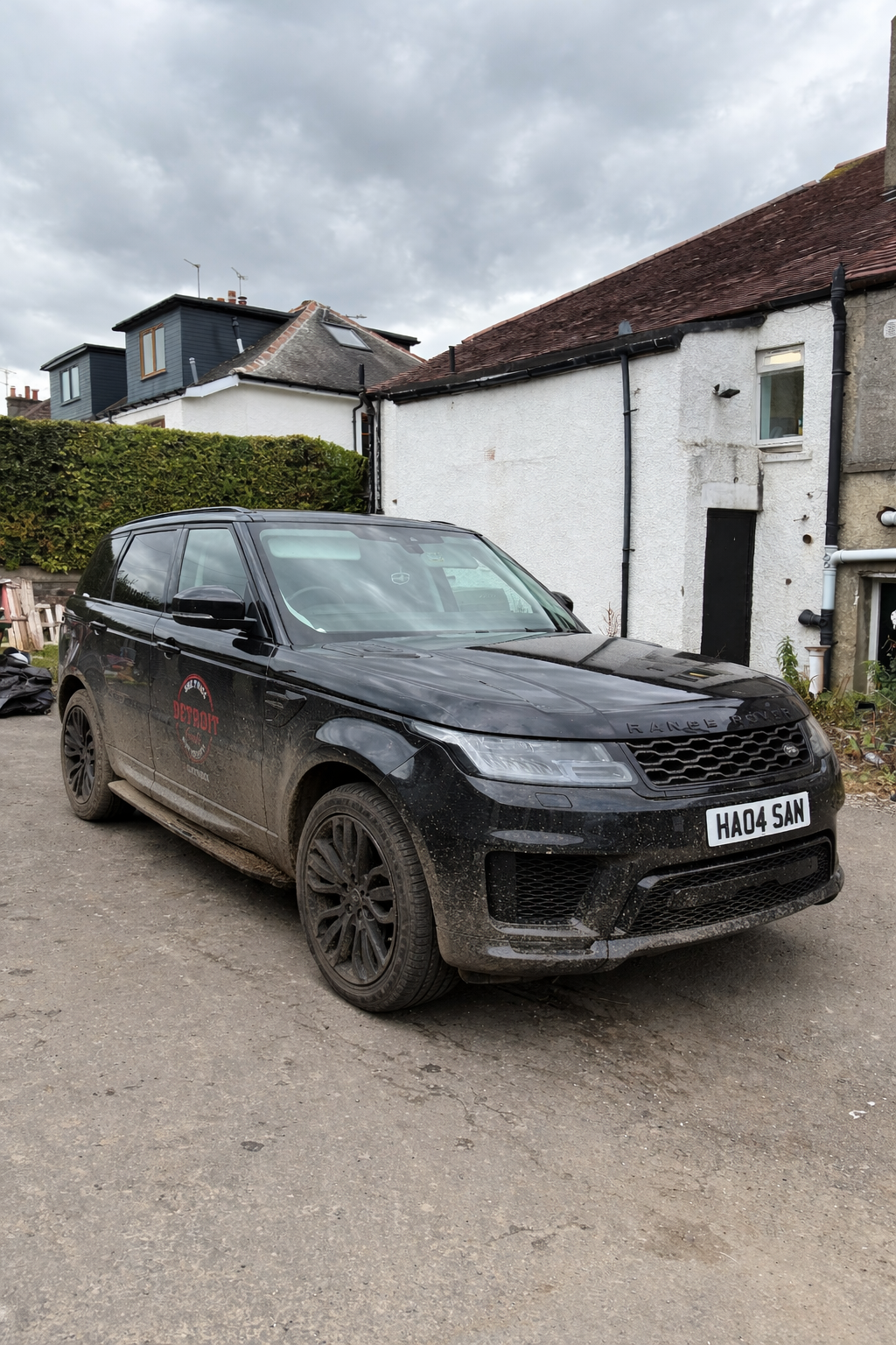 Car interior before detailing in Glasgow